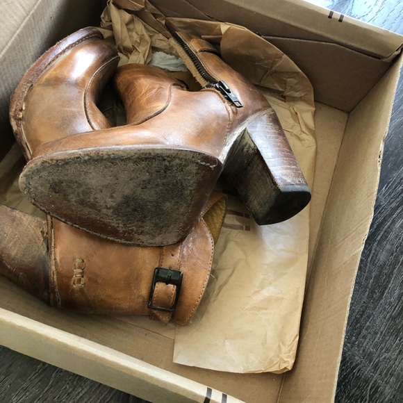Bed Stu Isla Tan Rustic BFS Ankle Boots - Picture 6 of 6